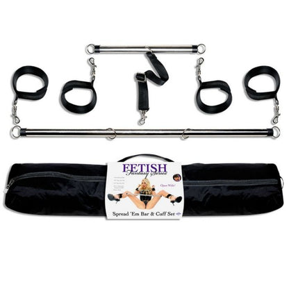 Fetish Fantasy Series - Series Spread Em Bar And Cuff Set