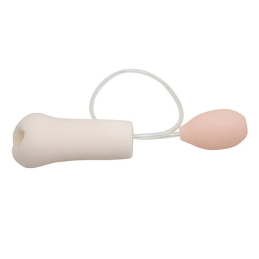 Baile Murcia Male Masturbator features air pump expansion, soft TPR touch, and reusable design for lifelike hands-free pleasure. Size: 14.5cm x 6.8cm.1