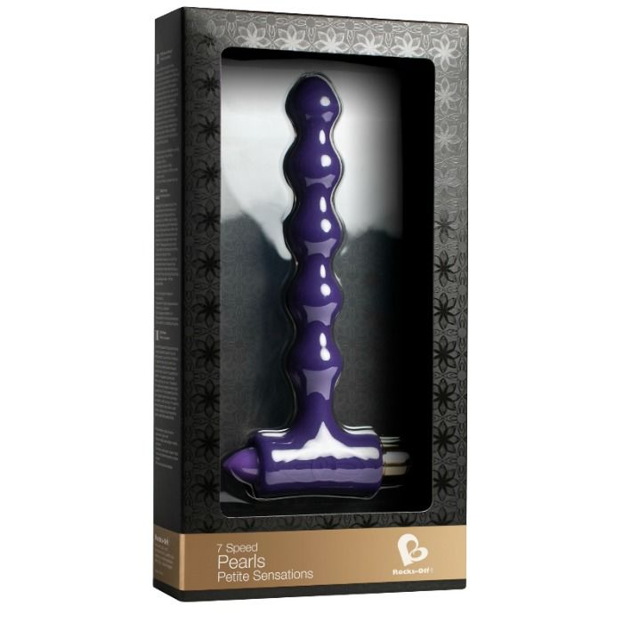 Rocks-Off - Anal Plug With Vibration And Riverles Petite Sensations Pearls