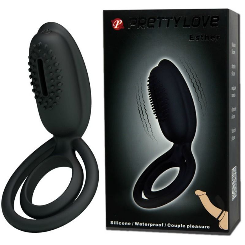 Pretty Love - Vibrating Ring With Esther Stimulator