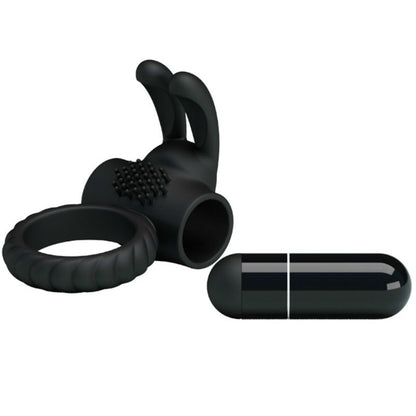 Pretty Love - Eudora Vibrating Ring With Stimulator