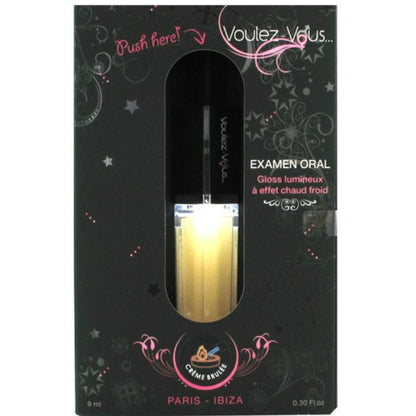 Voulez-Vous - Light Gloss With Effect Hot Cold - Cr�Me Brul�E Flavour 10 Ml