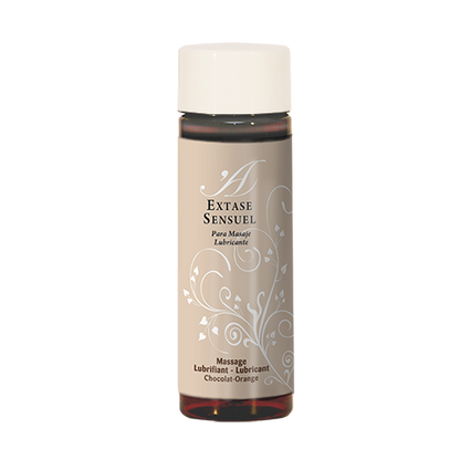 Extase Sensual water-based lubricant label detail