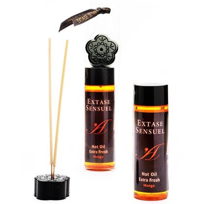 Extase Sensual mango oil packaging front view