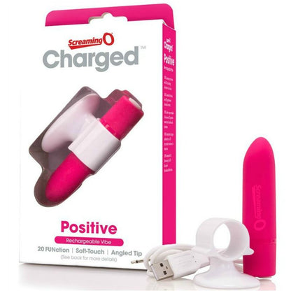 Screaming O - Rechargeable Massage Positive Pink