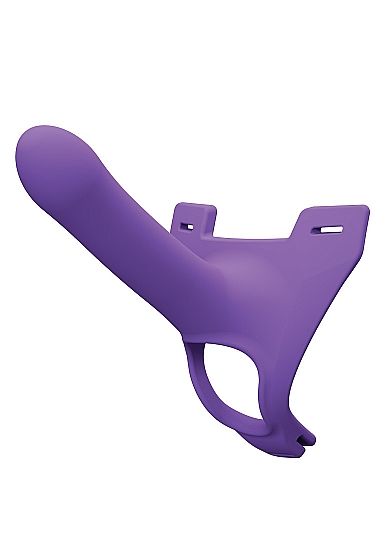 Perfect Fit Brand - Zoro Strap On 5.5 W Waistband Violet