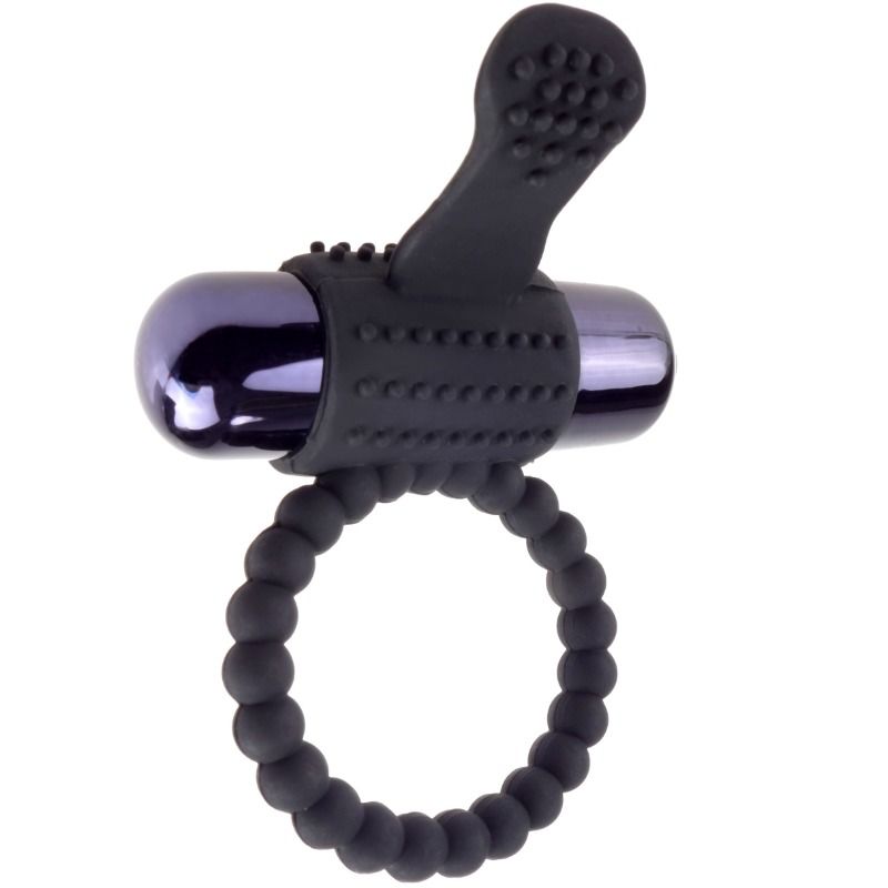 Fantasy C-Ringz - Black Silicone Vibrating Ring