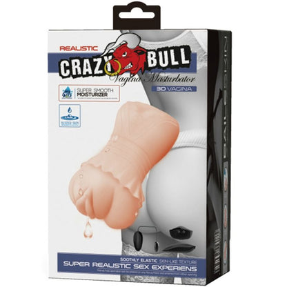 Crazy Bull - Water Skin Vagina Masturbador With Vibrating Bullets