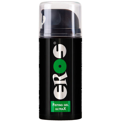 Eros UltraX fisting gel label front view