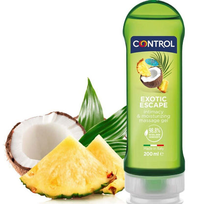 Control - 2 En 1 Massage & Pleasure Exotic 200 Ml