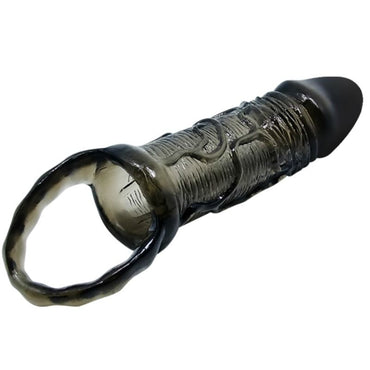 Baile Penis Extender Sheath with Testicle Strap, TPR – Penis Extenders, Enlargers & Sleeves – product photo 6