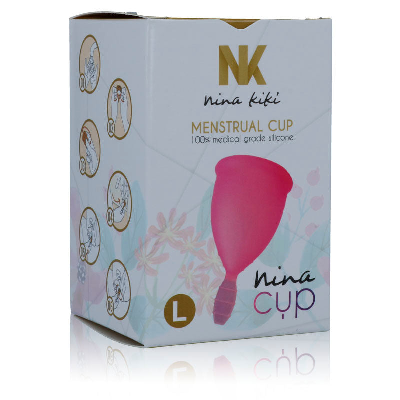 Nina Kik� - Menstrual Cup Pink Size L