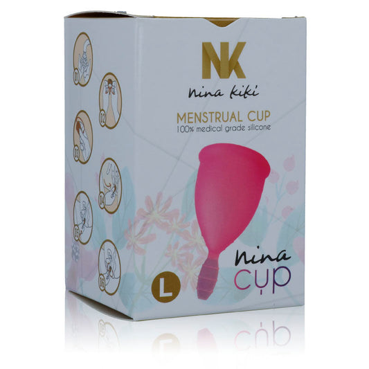 Nina Kik� - Menstrual Cup Pink Size L