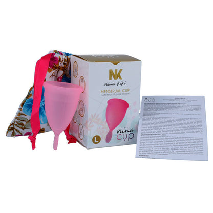 Nina Kik� - Menstrual Cup Pink Size L