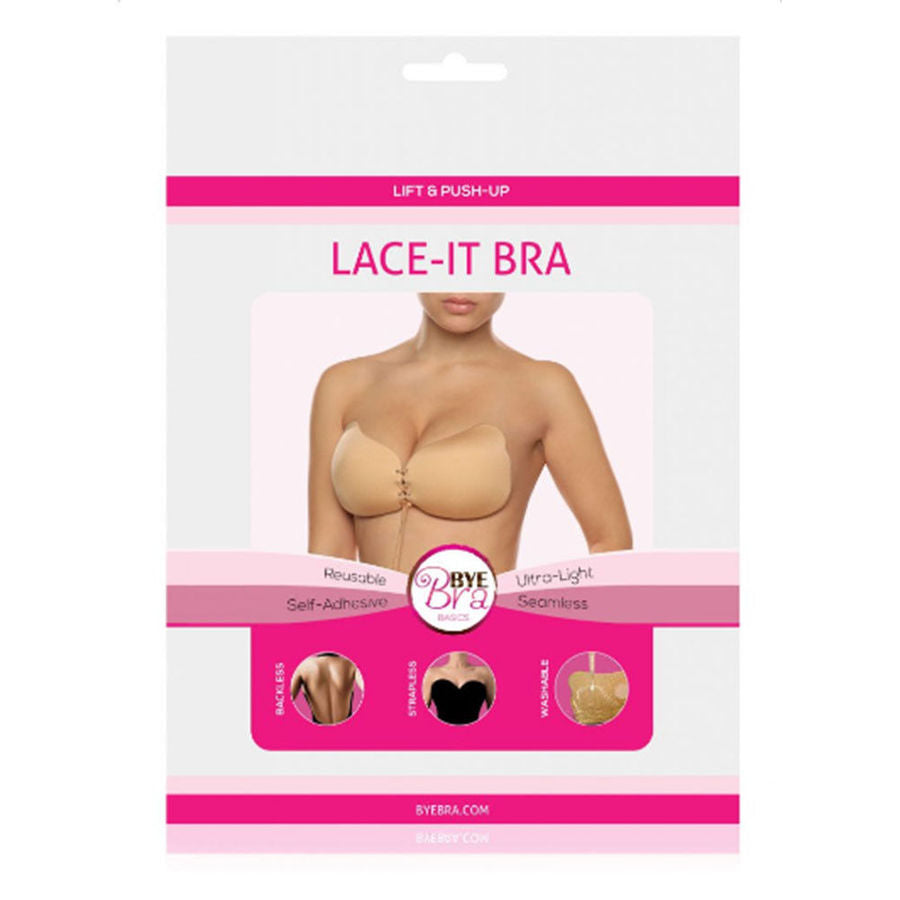 Bye-Bra - Lace-It Enhancement Push-Up Beige Cup A