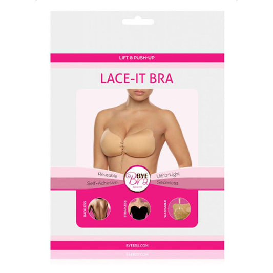 Bye-Bra - Lace-It Enhancement Push-Up Beige Cup A