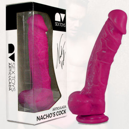 Nacho Vidal - Nacho Vidal Articulated Penis Plica 24Cm Pink