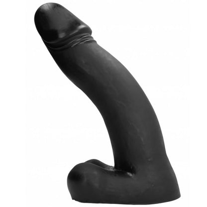 Experience intense pleasure with the All Black Thick Dildo. Extra-large, firm, and body-safe. Compatible with all lubricants for smooth, satisfying play.3