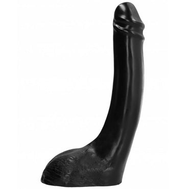 Enjoy deep satisfaction with the All Black Dildo Ultimate. Realistic head and balls, soft texture, and body-safe. Compatible with water and silicone lubricants.2