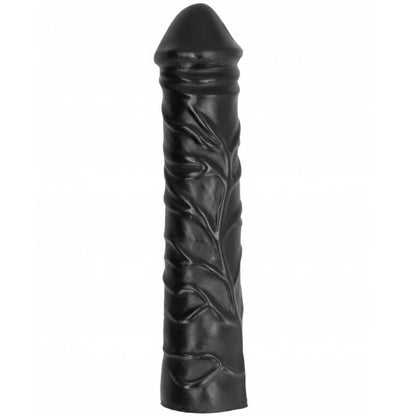  Experience intense sensations with the All Black Giant Fisting Dildo. Realistic, thick, and body-safe for deep pleasure. Compatible with water and silicone lubricants.2