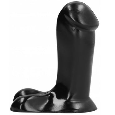 Perfect for beginners, the All Black Dildo Stretched Balls offers a smooth, stable design with a firm base. Body-safe and compatible with water and silicone lubricants.2