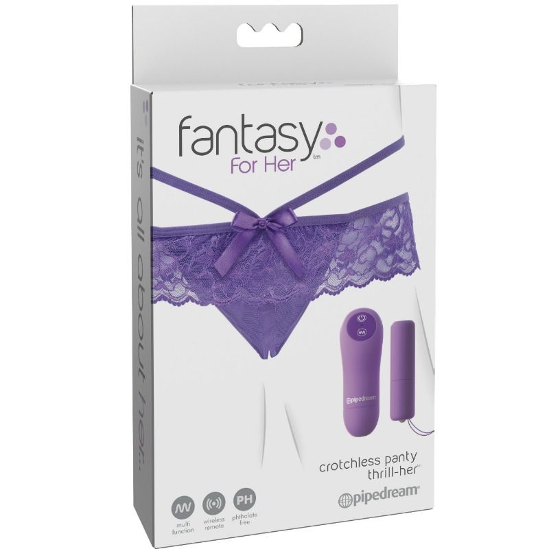 Fantasy For Her - Crothless Panty Thrill-Her