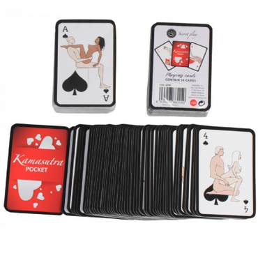 SECRETPLAY - Pocket Kamasutra Playing Cards by DelighToys