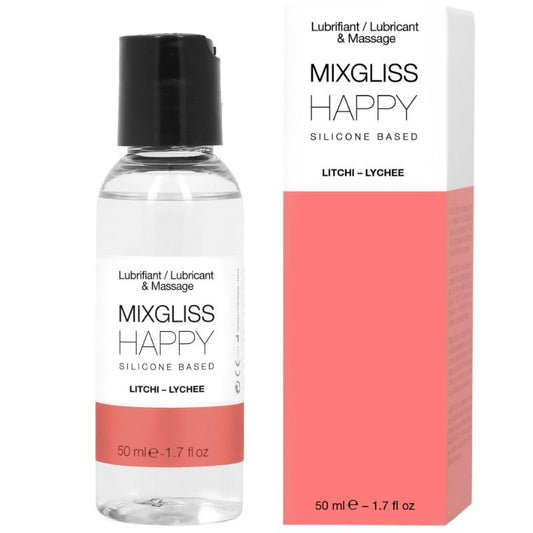 Mixgliss - Happy Litchi Silicone Lubricant 50 Ml