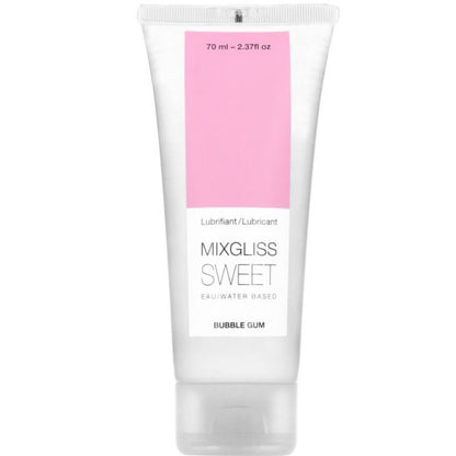 Mixgliss Water-Based Flavour Lubricant 70ml – Lubricants – Bubblegum – product photo 1