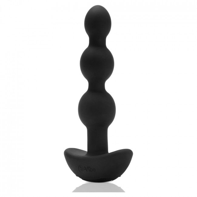 B-Vibe Remote Control Beads Anal Plug offer 6 intensities, 15 vibration modes, dual motors, and remote control for deep, flexible, and powerful anal pleasure.1`