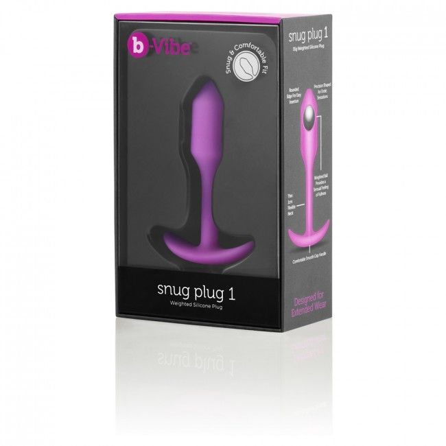 Discover the B-Vibe Anal Plug Snug, body-safe silicone butt plugs with internal weights. Easy insertion, discreet design, and available in multiple sizes.9