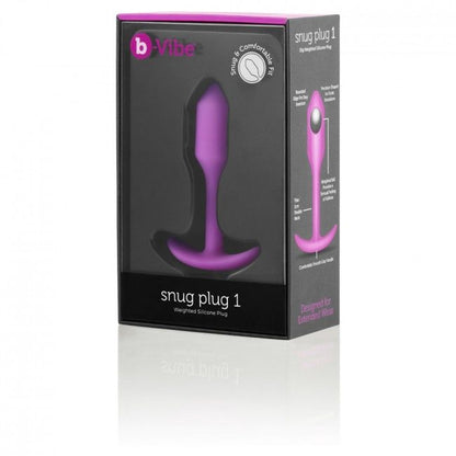 Discover the B-Vibe Anal Plug Snug, body-safe silicone butt plugs with internal weights. Easy insertion, discreet design, and available in multiple sizes.9