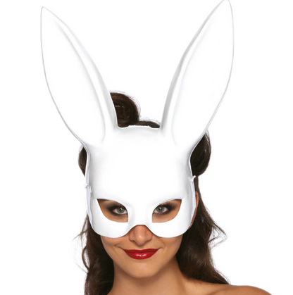 Leg Avenue Masquerade Rabbit Mask — White