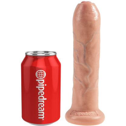 King Cock - Realistic Dildo Uncut Flesh 21 Cm