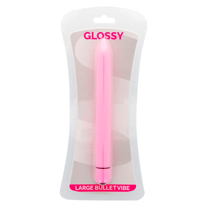 Glossy - Slim Vibrator Pink