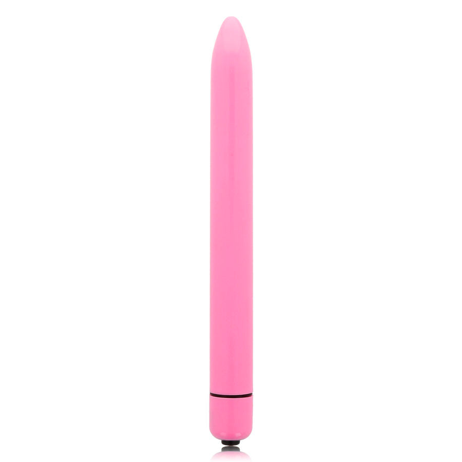 Glossy - Slim Vibrator Deep Rose