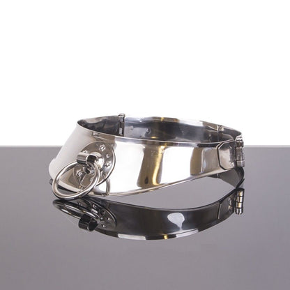 Metal Hard - Restraint Collar With Ring