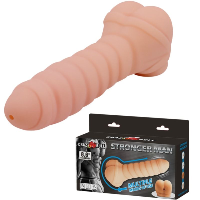 Crazy Bull - Multifunctional Penis 21.8 Cm