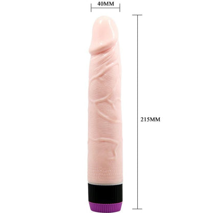 Experience ultimate pleasure with Baile Realistic Vibrator. Ultra-soft TPR material, lifelike design, powerful vibrations, and easy controls. Available in pink, purple, and beige.16