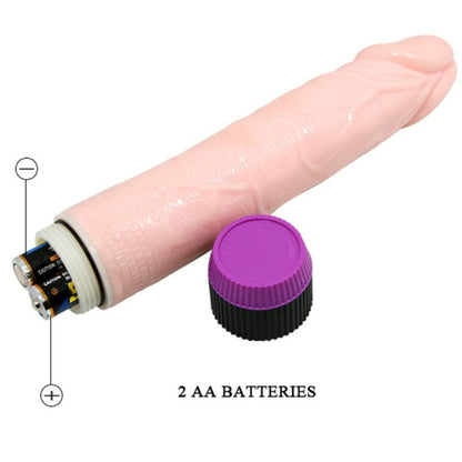 Experience ultimate pleasure with Baile Realistic Vibrator. Ultra-soft TPR material, lifelike design, powerful vibrations, and easy controls. Available in pink, purple, and beige.6