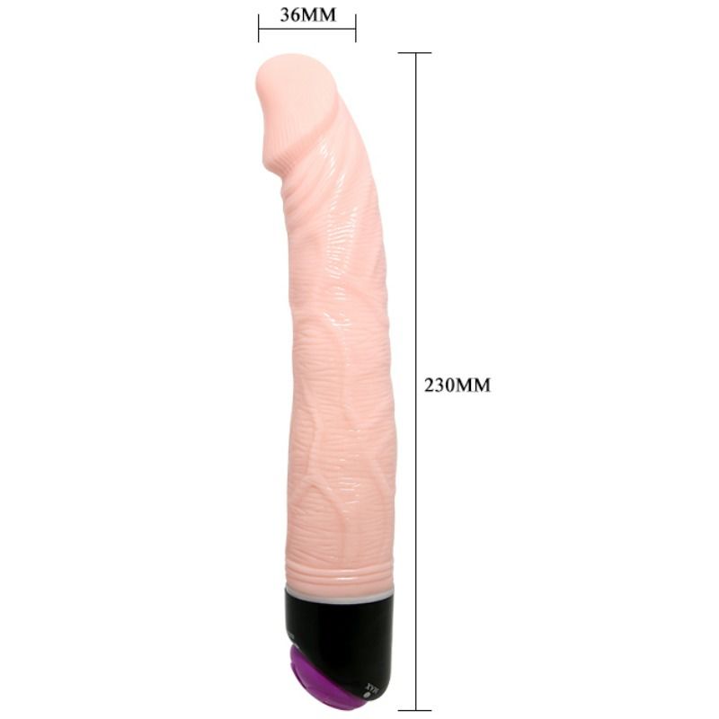 Experience ultimate pleasure with Baile Realistic Vibrator. Ultra-soft TPR material, lifelike design, powerful vibrations, and easy controls. Available in pink, purple, and beige.14