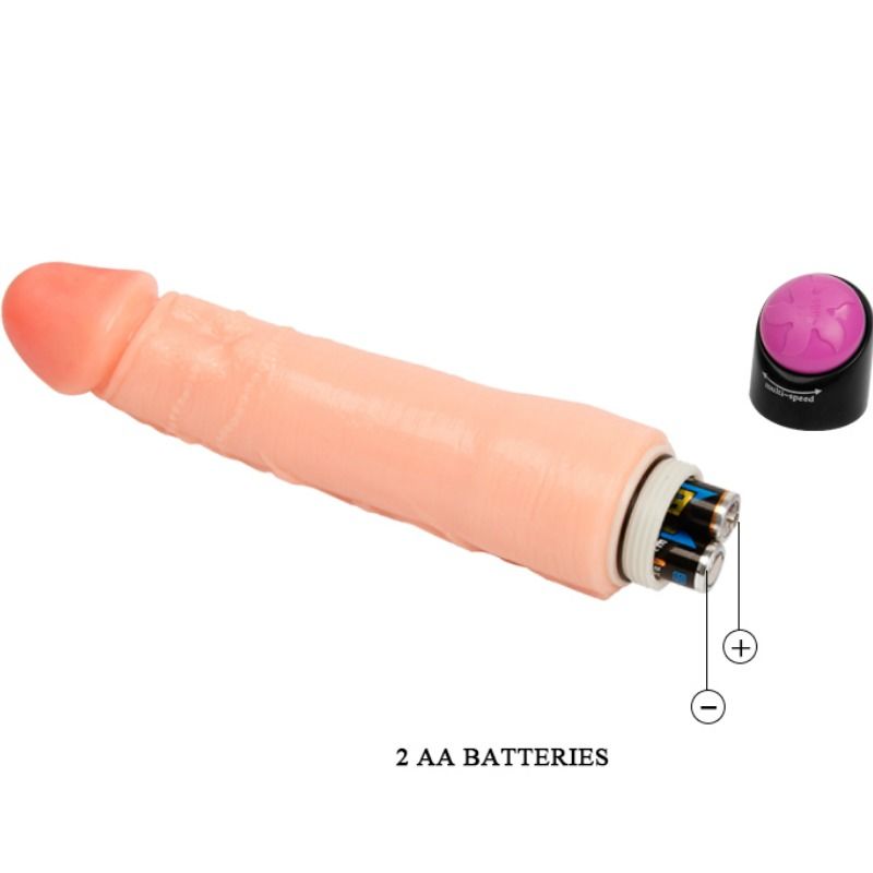 Baile - Flexible Realistic Vibrator 25 Cm