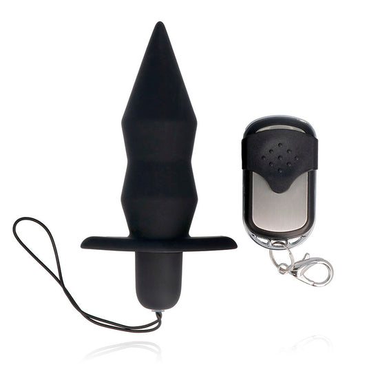 Spirit - Anal Plug Remote Control Black