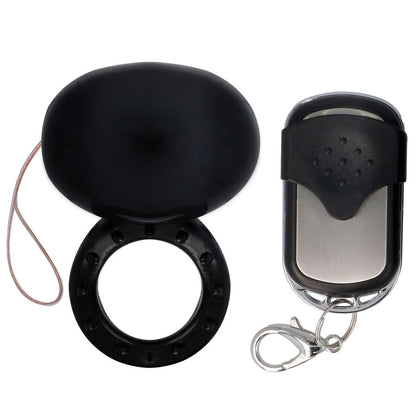 Spirit - Vibrating Remote Control Cock Ring Black