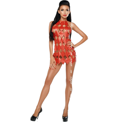 Me-Seduce Gwen open-back dress rear view