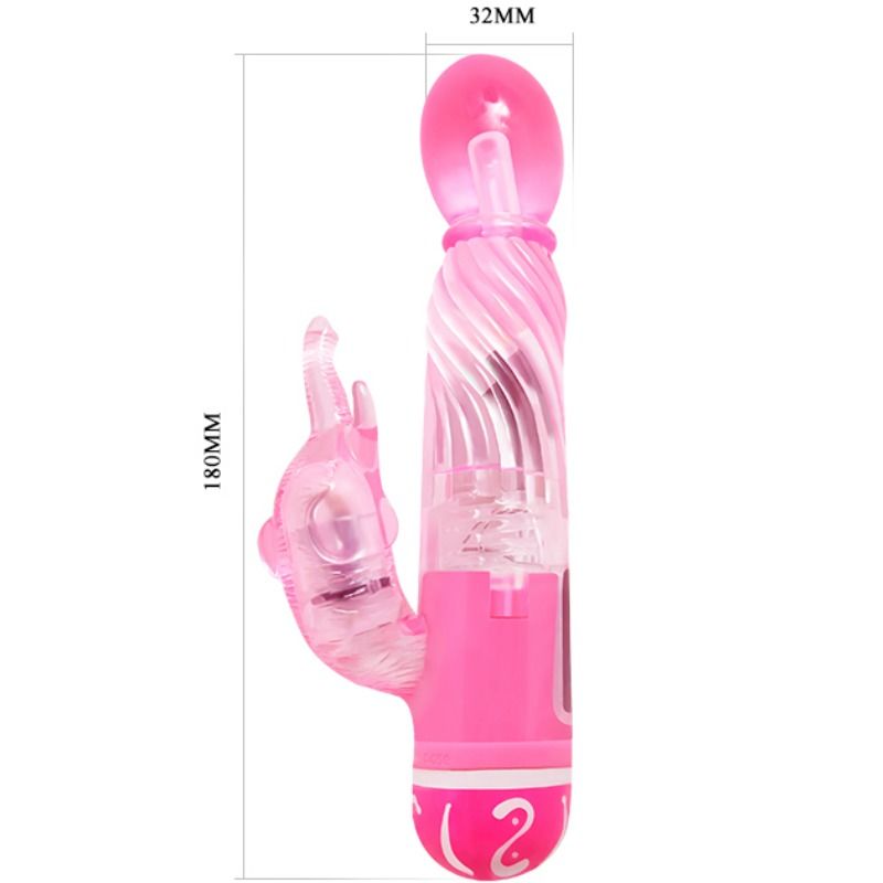 Baile - Multispeed Vibrator With Pink Stimulator