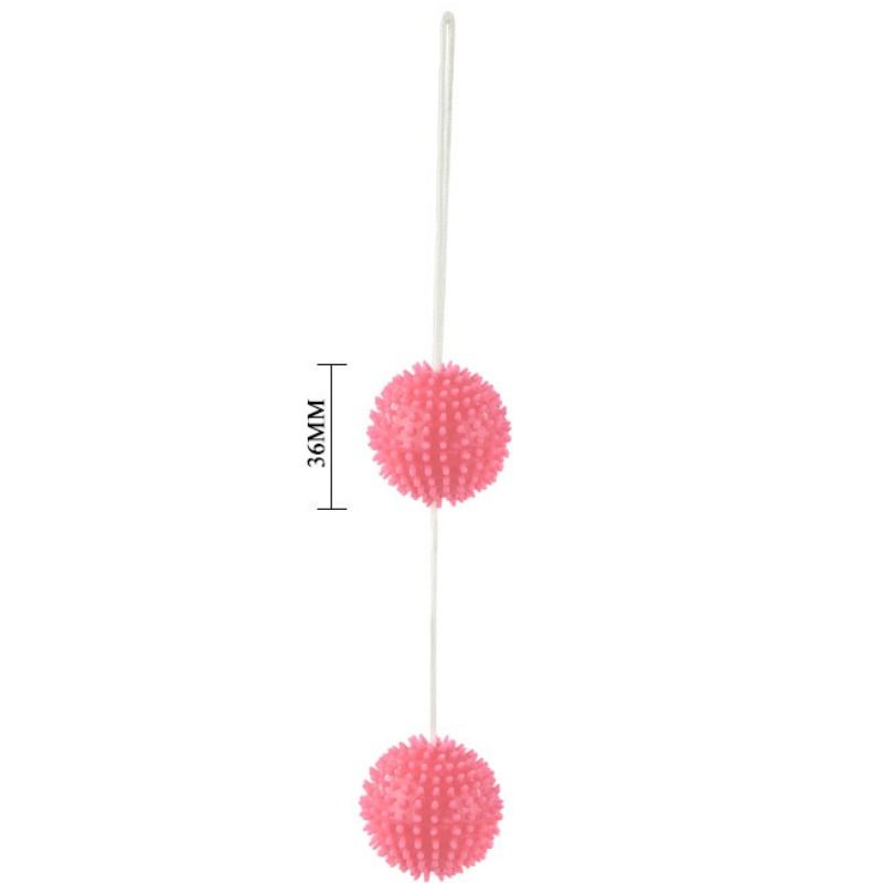 Enhance your pelvic floor strength with Baile Pelvic Balls. Textured, weighted, and discreet for daily use. Ideal for beginners and available in pink and purple.5