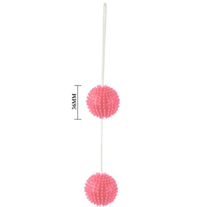 Enhance your pelvic floor strength with Baile Pelvic Balls. Textured, weighted, and discreet for daily use. Ideal for beginners and available in pink and purple.5