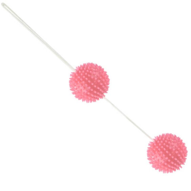 Enhance your pelvic floor strength with Baile Pelvic Balls. Textured, weighted, and discreet for daily use. Ideal for beginners and available in pink and purple.4