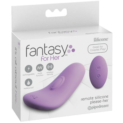 Fantasy For Her - Remote Silicone Please-Her